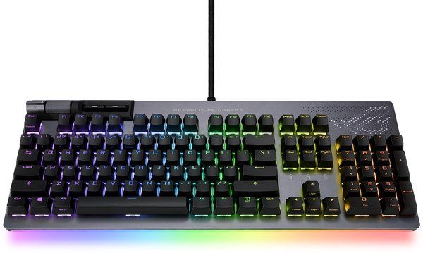 Клавіатура ASUS ROG Strix Flare II Animate RGB 113key NX Red USB RU Black