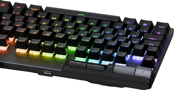 Клавіатура ASUS ROG Strix Flare II Animate RGB 113key NX Red USB RU Black