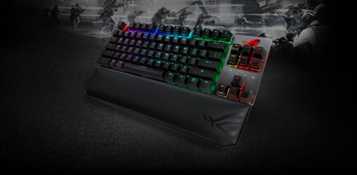 Клавіатура ASUS ROG Strix Scope NX TKL Deluxe RGB 84key USB Black