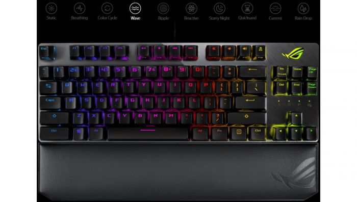 Клавіатура ASUS ROG Strix Scope NX TKL Deluxe RGB 84key USB Black