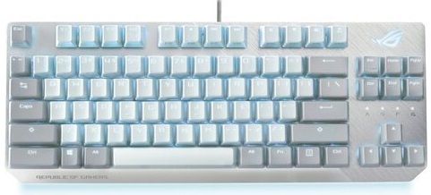 Клавіатура ASUS ROG Strix Scope NX TKL Moonlight White RD LED 84key USB EN White