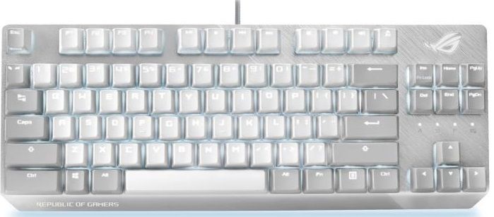 Клавіатура ASUS ROG Strix Scope NX TKL Moonlight White RD LED 84key USB EN White