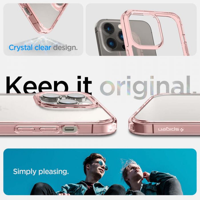 Чохол Spigen для Apple iPhone 14 Pro Max Ultra Hybrid, Rose Crystal