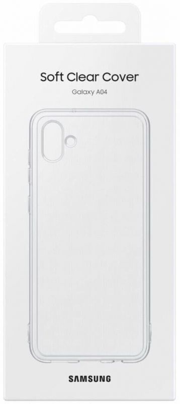 Чохол Samsung Soft Clear Cover для смартфона Galaxy A04 (A045) Transparent