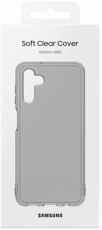 Чохол Samsung Soft Clear Cover для смартфона Galaxy A04s (A047) Black