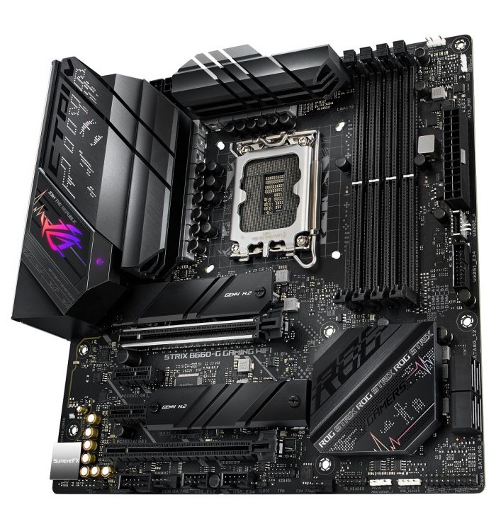 Материнcька плата ASUS STRIX B660-G GAMING WIFI s1700 B660 4xDDR5 M.2 HDMI-DP Wi-Fi!!!BT mATX