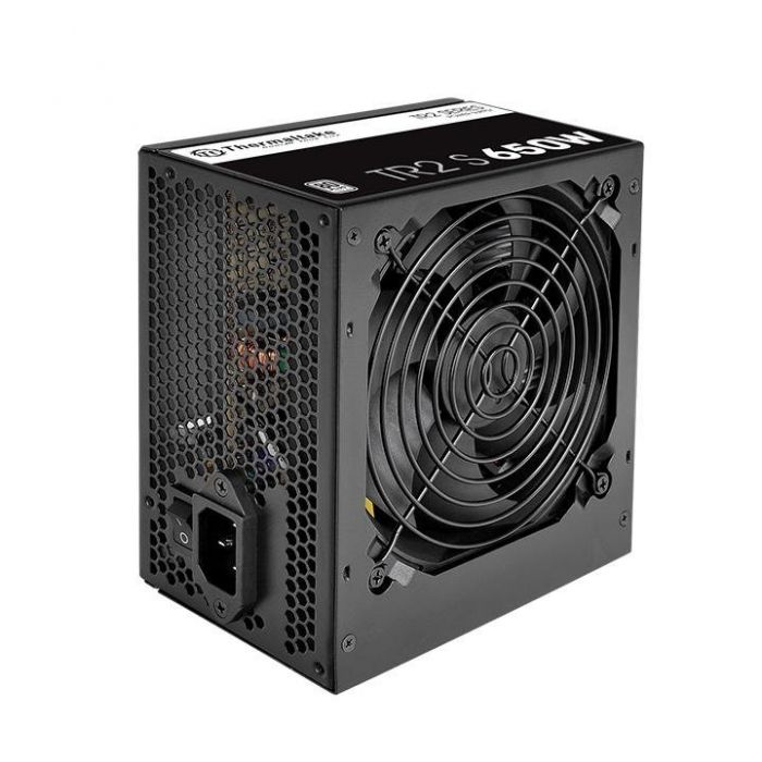 Блок живлення Thermaltake TR2 S  (650W), 85%, 80+ White(230V Only), 120mm, 1xMB 24pin(20+4), 1xCPU 8pin(4+4), 4xMolex, 5xSATA, 2xPCIe 8pin(6+2)