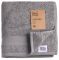 Рушник махровий Ardesto SuperSoft, сірий, 50х90см, 100% бавовна