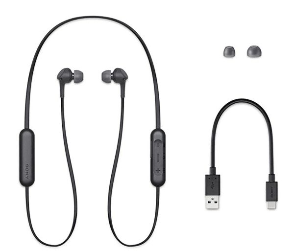 Навушники Sony WI-XB400 In-ear Wireless Mic Чорний