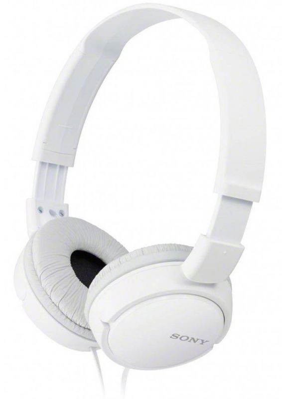 Навушники Sony MDR-ZX110AP On-ear Mic Білий