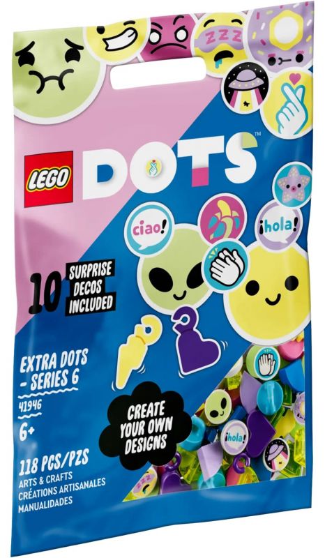 Конструктор LEGO DOTS Додаткові елементи DOTS — випуск 6