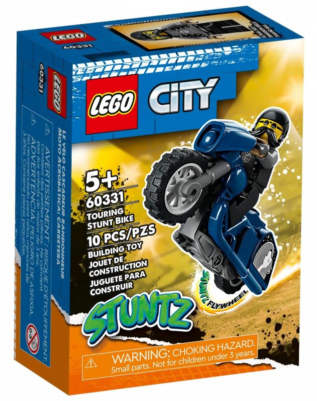 Конструктор LEGO City Stuntz Туристичний каскадерський мотоцикл