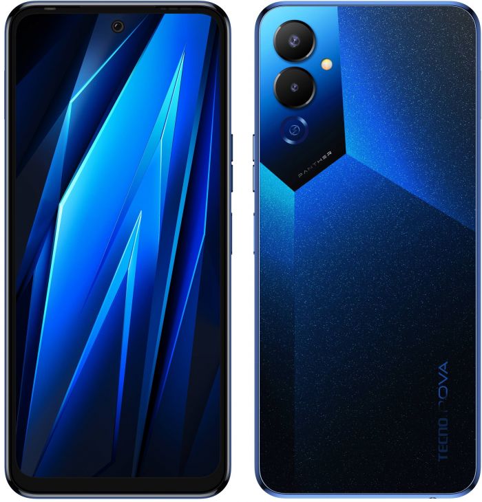 Смартфон TECNO POVA-4 (LG7n) 8/128Gb NFC 2SIM Cryolite Blue