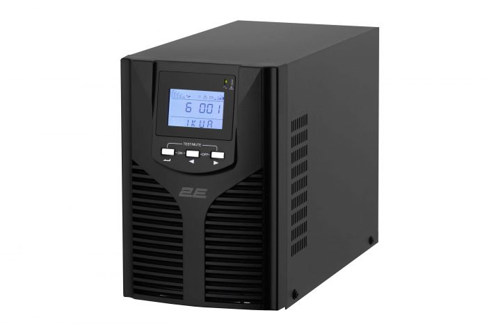 Джерело безперебійного живлення 2E OD1000, 1000VA/900W, LCD, USB, 2xSchuko