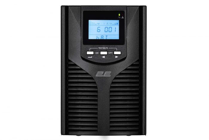 Джерело безперебійного живлення 2E OD1000, 1000VA/900W, LCD, USB, 2xSchuko