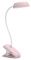 Лампа настольна Philips LED Reading Desk lamp Donutclip 3W, 4000K, 1200mAh (Lithium battery), рожевий