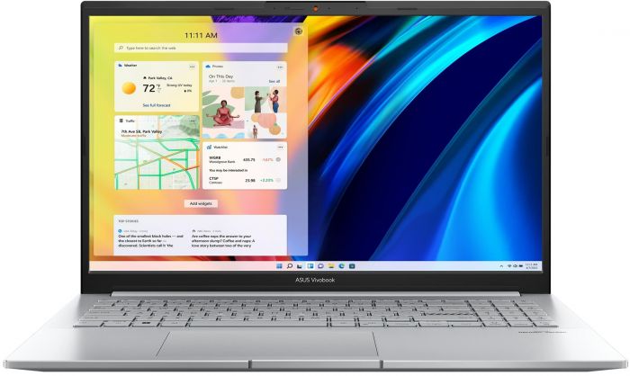 Ноутбук ASUS Vivobook Pro K6500ZH-HN141 15.6FHD IPS/Intel i5-12450H/16/512F/NVD1650-4/noOS/Silver