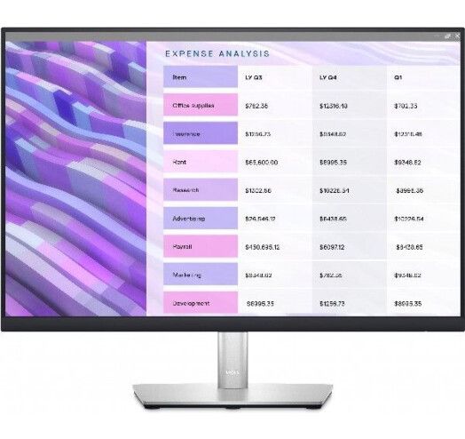 Монiтор LCD 24" DELL P2423 D-Sub, DVI, HDMI, DP, USB3.2, IPS, 1920x1200, 16:10, 99%sRGB, Pivot