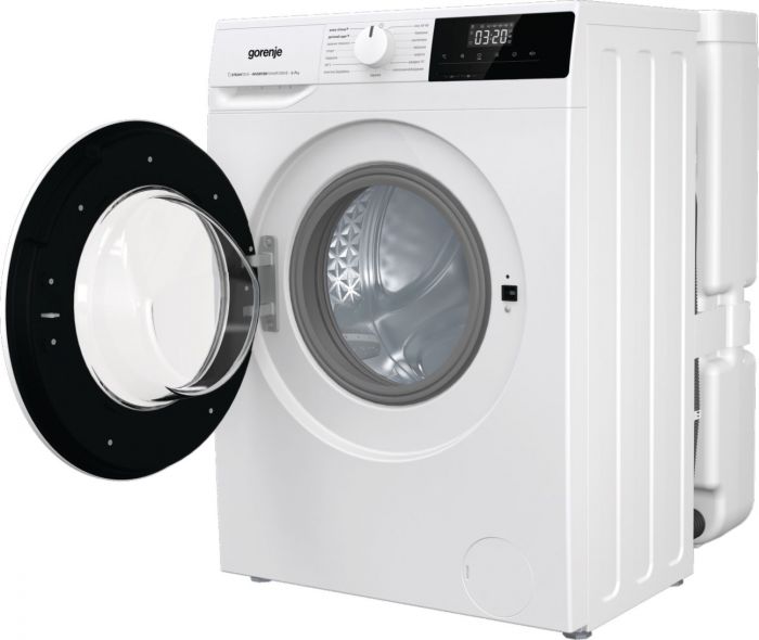 Пральна машина Gorenje фронтальна, з баком, 7кг, 1200, A+, 60см, дисплей, пар, інвертор, білий