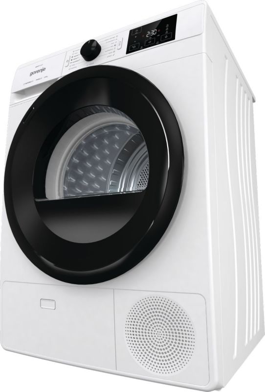 Сушильна машина Gorenje DNE82/GN тепловий насос, 8кг, A++, 60см, дисплей, білий