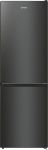 Холодильник з нижн. мороз. камерою Gorenje NRKE62BXL 185х60х60см, 2 двері, 203( 99)л, А++, NoFrost+ , LED дисплей, Зона св-ті, чорний