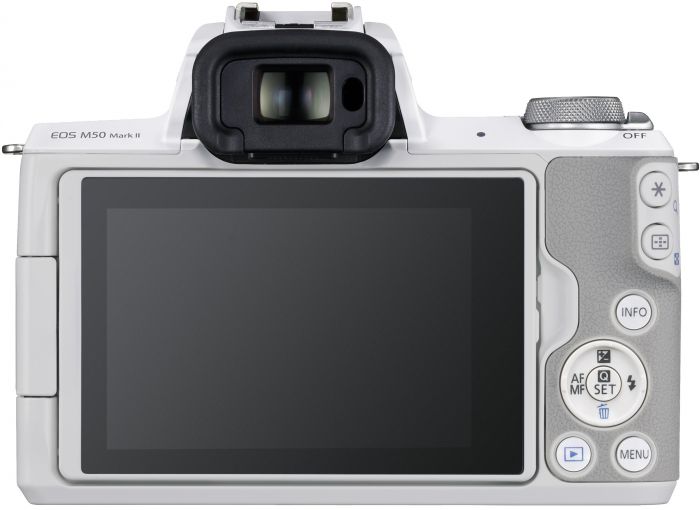 Цифр. фотокамера Canon EOS M50 Mk2 + 15-45 IS STM Kit White