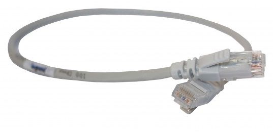 Патч-корд Legrand LCS3 CAT 5e U-UTP, 0.5 м, AWG 24, PVC, сірий