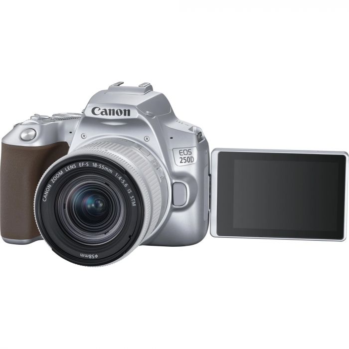 Цифр. фотокамера дзеркальна Canon EOS 250D kit 18-55 IS STM Silver