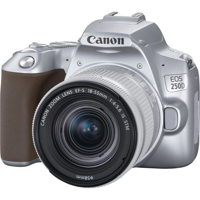 Цифр. фотокамера дзеркальна Canon EOS 250D kit 18-55 IS STM Silver