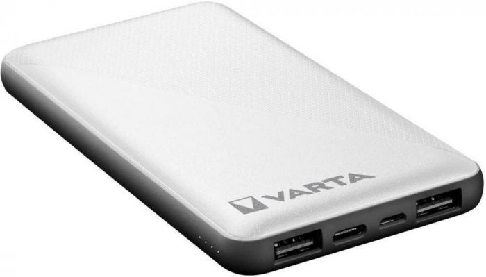 Універсальна літієва батарея Power Bank Varta ENERGY 10000mAh, White