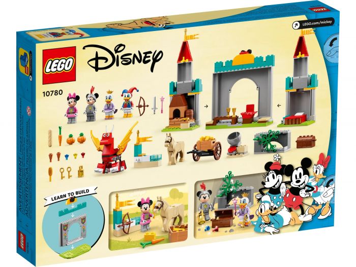 Конструктор LEGO Mickey and Friends Міккі та друзі — захисники замку