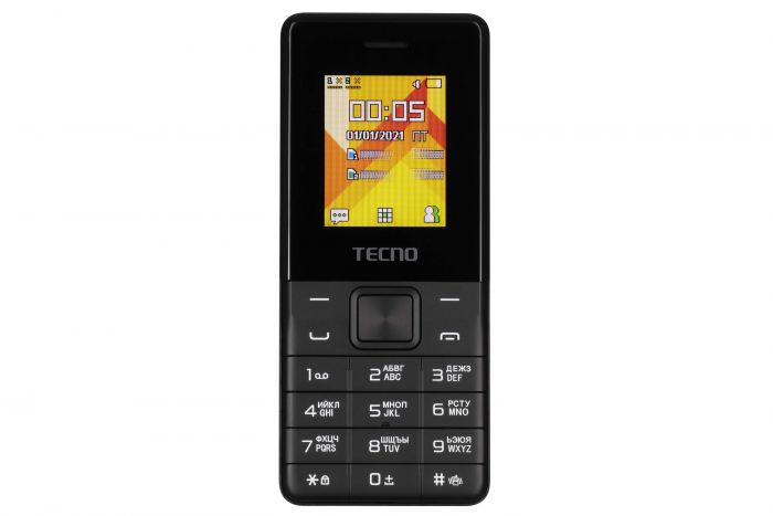 Мобільний телефон TECNO T301 2SIM Phantom Black