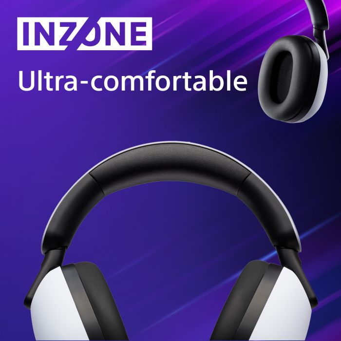 Гарнітура ігрова Over-ear Sony INZONE H9 BT 5.0, ANC, SBC, AAC, Wireless, Mic, Білий