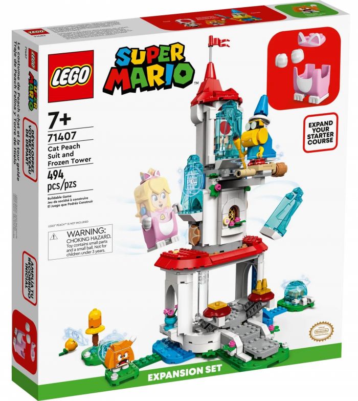 Конструктор LEGO Super Mario™ Додатковий набір «Костюм Піч-кішки та Крижана вежа»