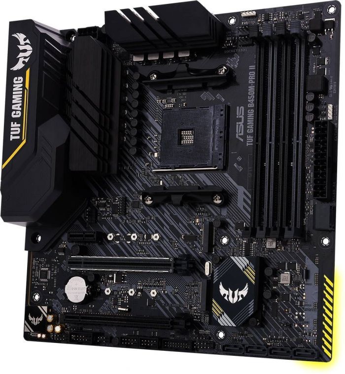 Материнcька плата ASUS TUF GAMING B450M-PRO II sAM4 B450 4xDDR4 HDMI DP mATX