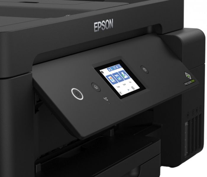 БФП ink color A3 Epson EcoTank L14150 38_24 ppm Fax ADF Duplex USB Ethernet Wi-Fi 4 inks Black Pigment