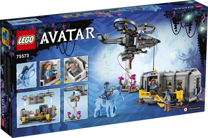 Конструктор LEGO Avatar Гори Алілуя: 26-а ділянка та вантажний конвертоплан «Самсон»