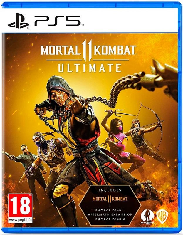 Гра консольна PS5 Mortal Kombat 11 Ultimate Edition, BD диск