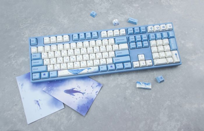 Клавіатура Varmilo VEM108 Sea Melody EC V2 Rose Multicolor