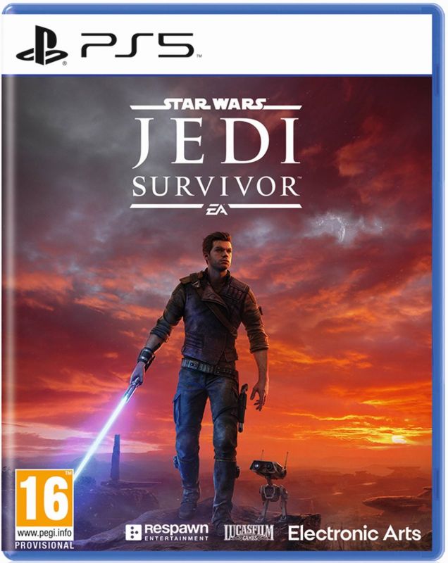 Гра консольна PS5 Star Wars Jedi Survivor, BD диск