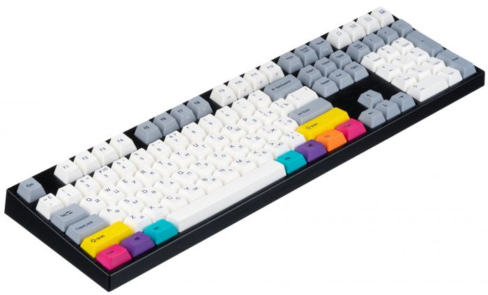 Клавіатура Varmilo VEA108 CMYK Cherry Mx Brown Multicolor