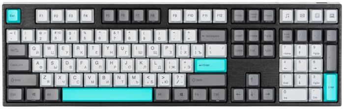 Клавіатура Varmilo VEA108 Moonlight Cherry Mx Brown Multicolor