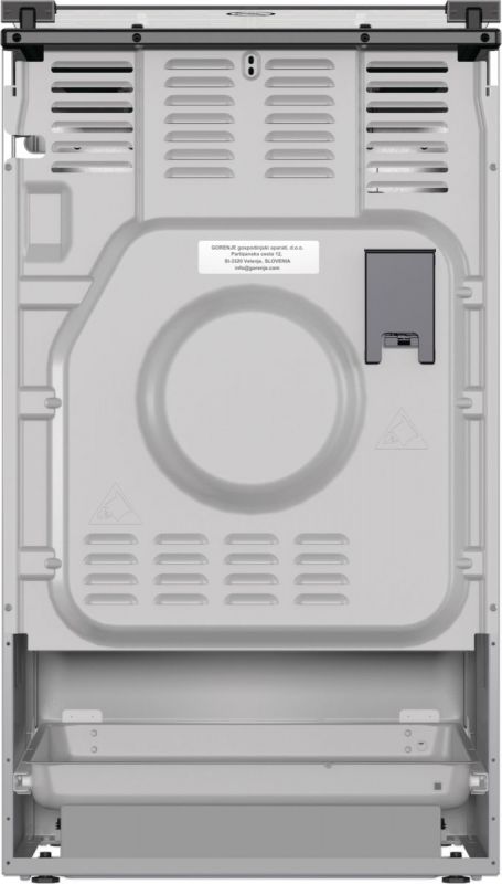 Плита Gorenje GK5C62SH комбінована, 70л, 50x60см, дисплей, IconLed, емальовані, сірий