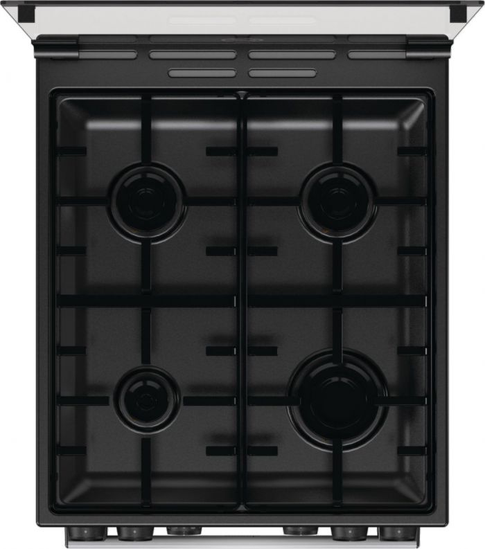 Плита Gorenje GK5C62SH комбінована, 70л, 50x60см, дисплей, IconLed, емальовані, сірий