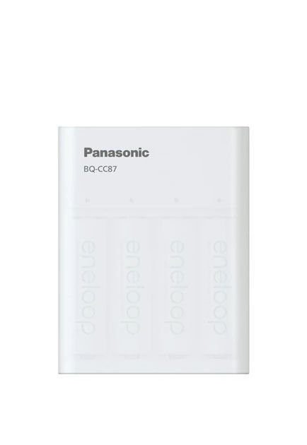 Зарядний пристрій Panasonic USB in/out з функцією Power Bank+4AA 2000 mAh