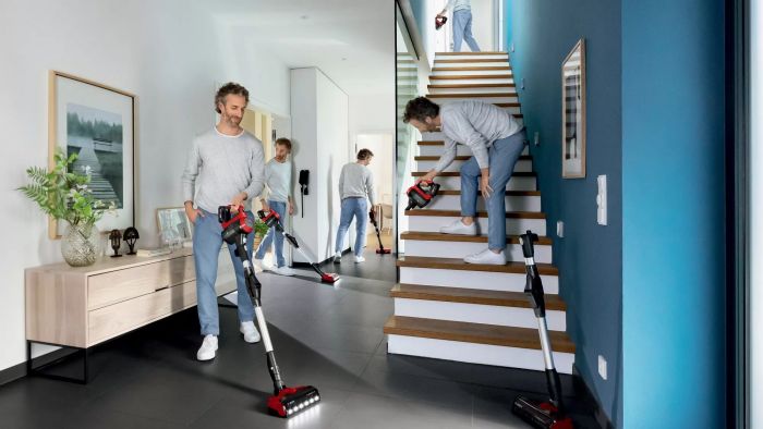 Пилосос Bosch безпровідний, конт пил -0.3л, автон. робота до 40хв, вага-2.9кг, НЕРА, червоний