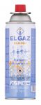 Балон-картридж газовий EL GAZ ELG-500, бутан 227 г, цанговий, для газових пальників та плит, одноразовий