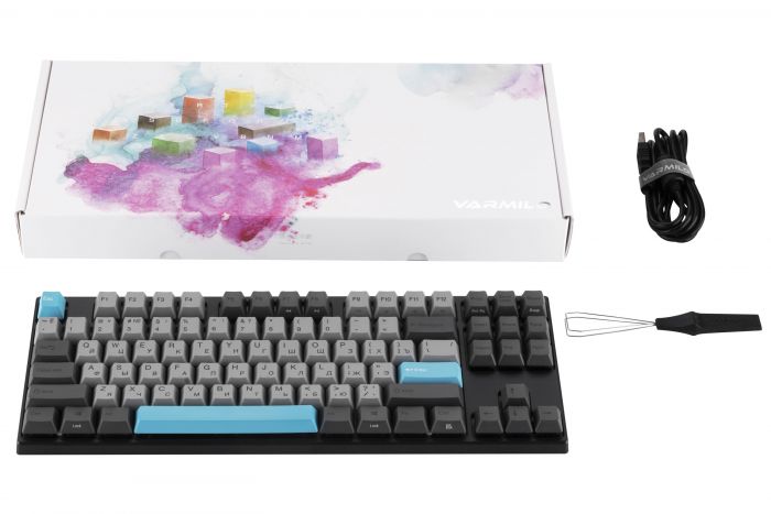 Клавіатура Varmilo VEA87 Moonlight Cherry Mx Brown Multicolor