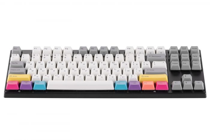 Клавіатура Varmilo VEA87 CMYK Cherry Mx Silent Red Multicolor