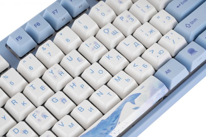 Клавіатура Varmilo VEA87 Sea Melody Cherry Mx Blue Multicolor